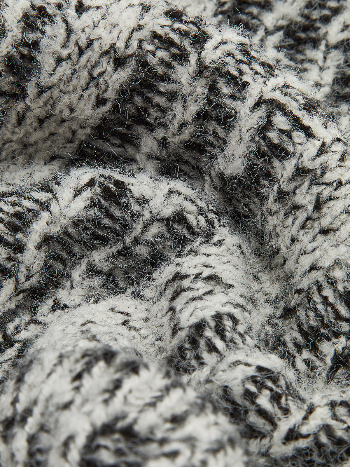 Vintage Cepli Bol Örgü Dış Giyim