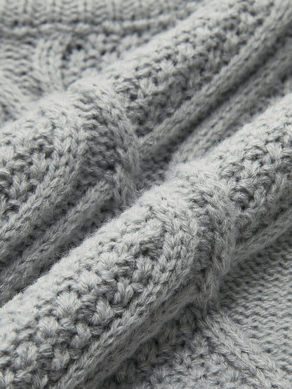 Crop Kablo Örgü Üst