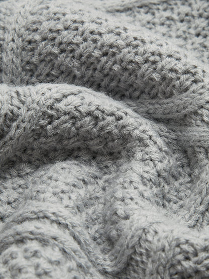 Crop Kablo Örgü Üst