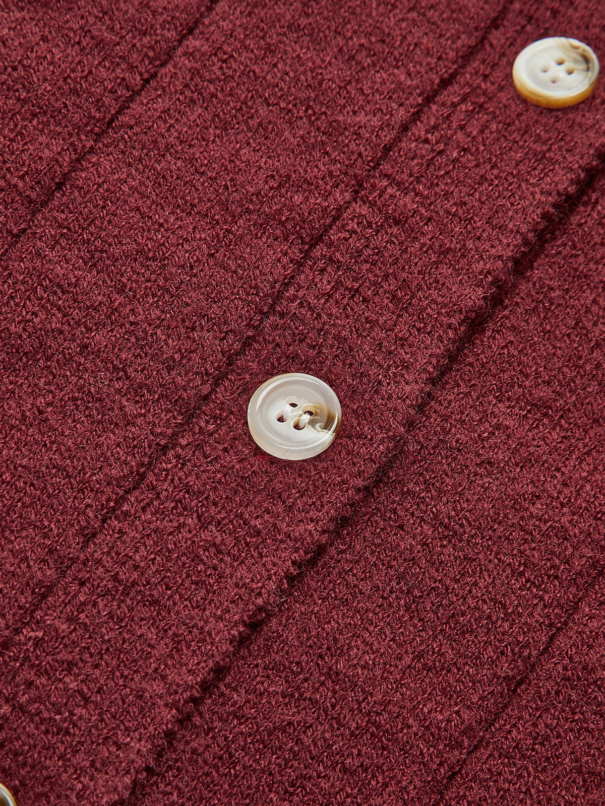 Yuvarlak Yaka Düğmeli Yumuşak Hırka