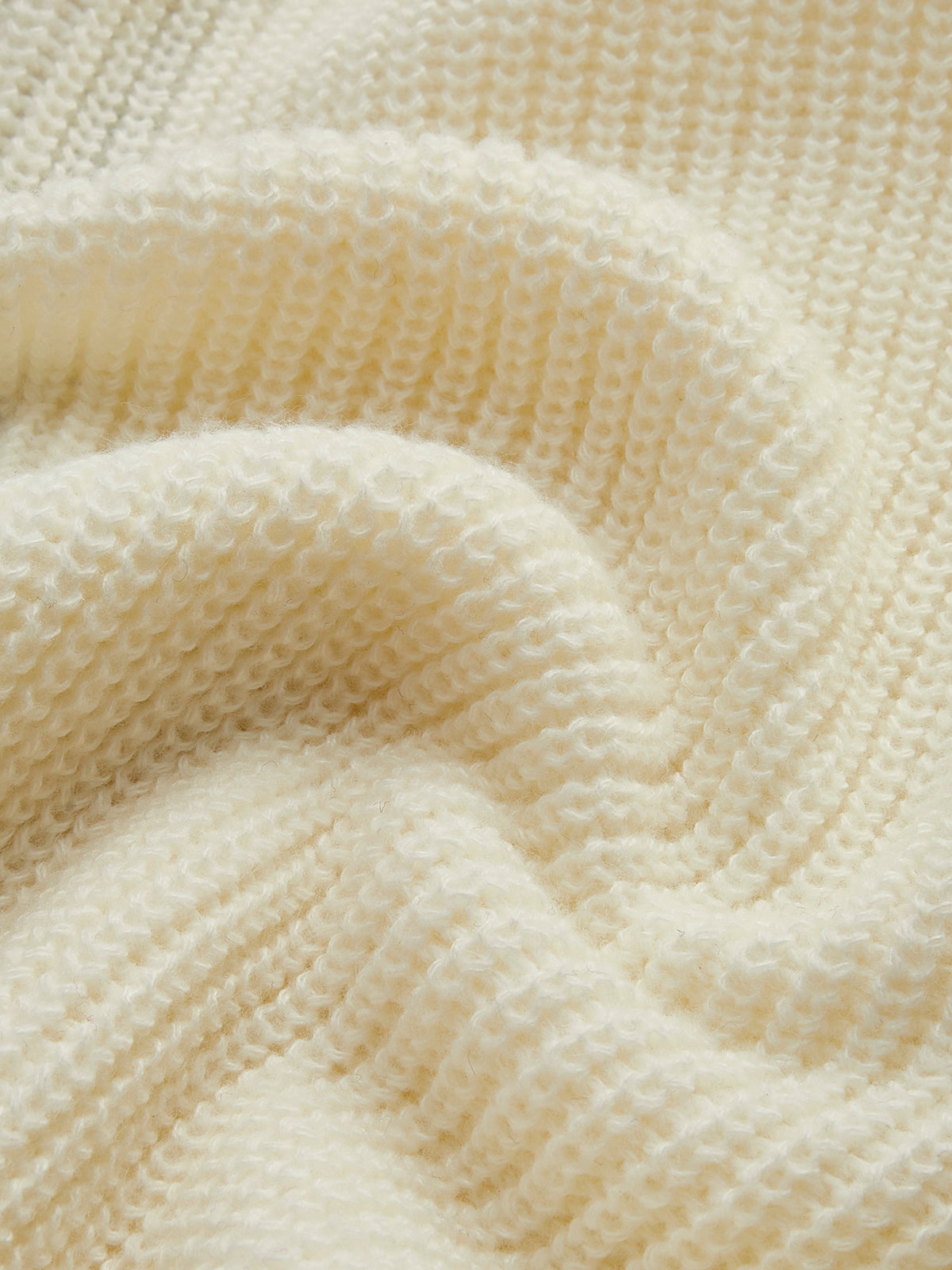 V Yaka Fiyonklu Kaburgalı Hırka