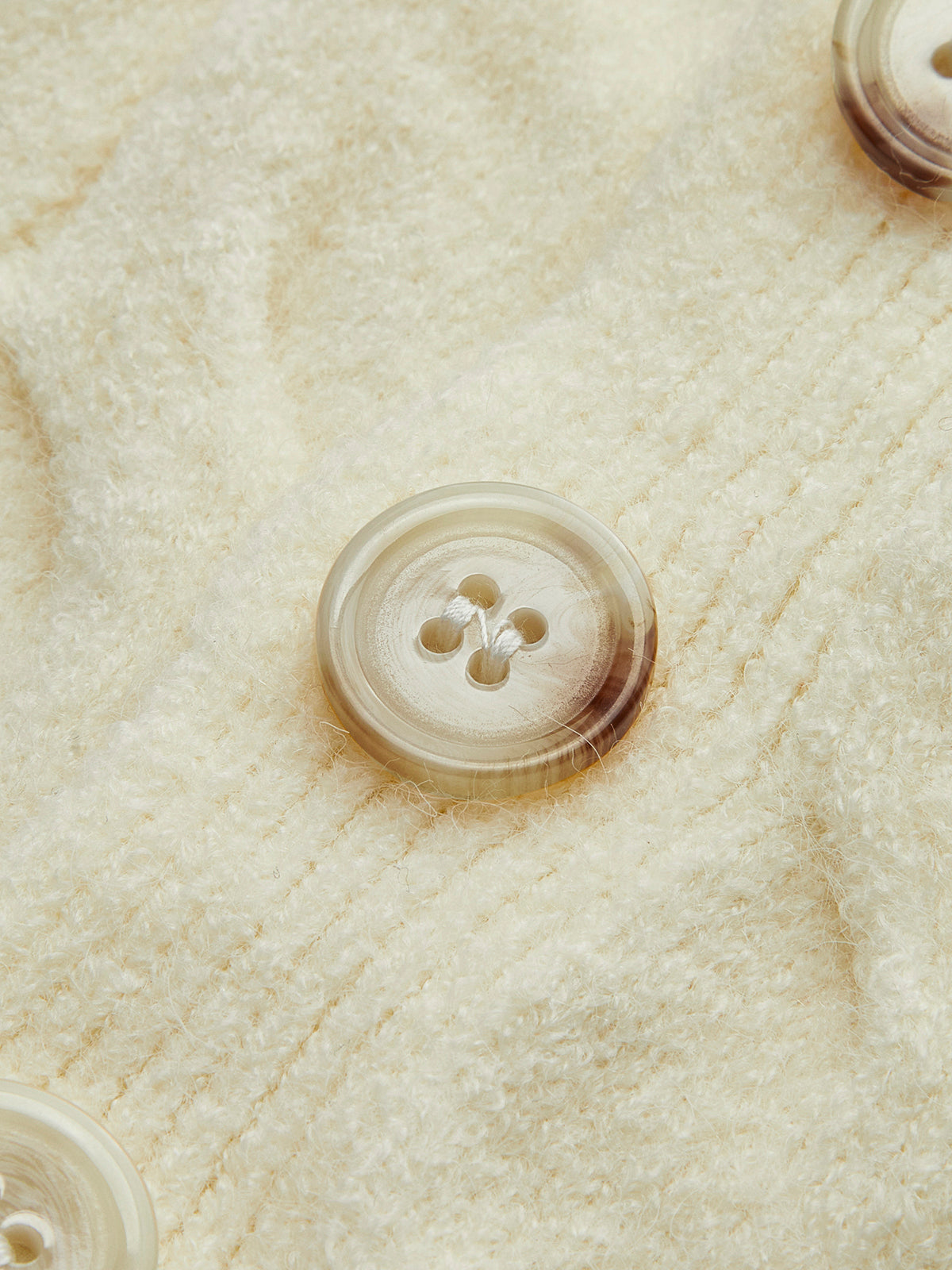 Düğmeli Atkı ve Kablo Kazak