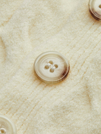 Düğmeli Atkı ve Kablo Kazak