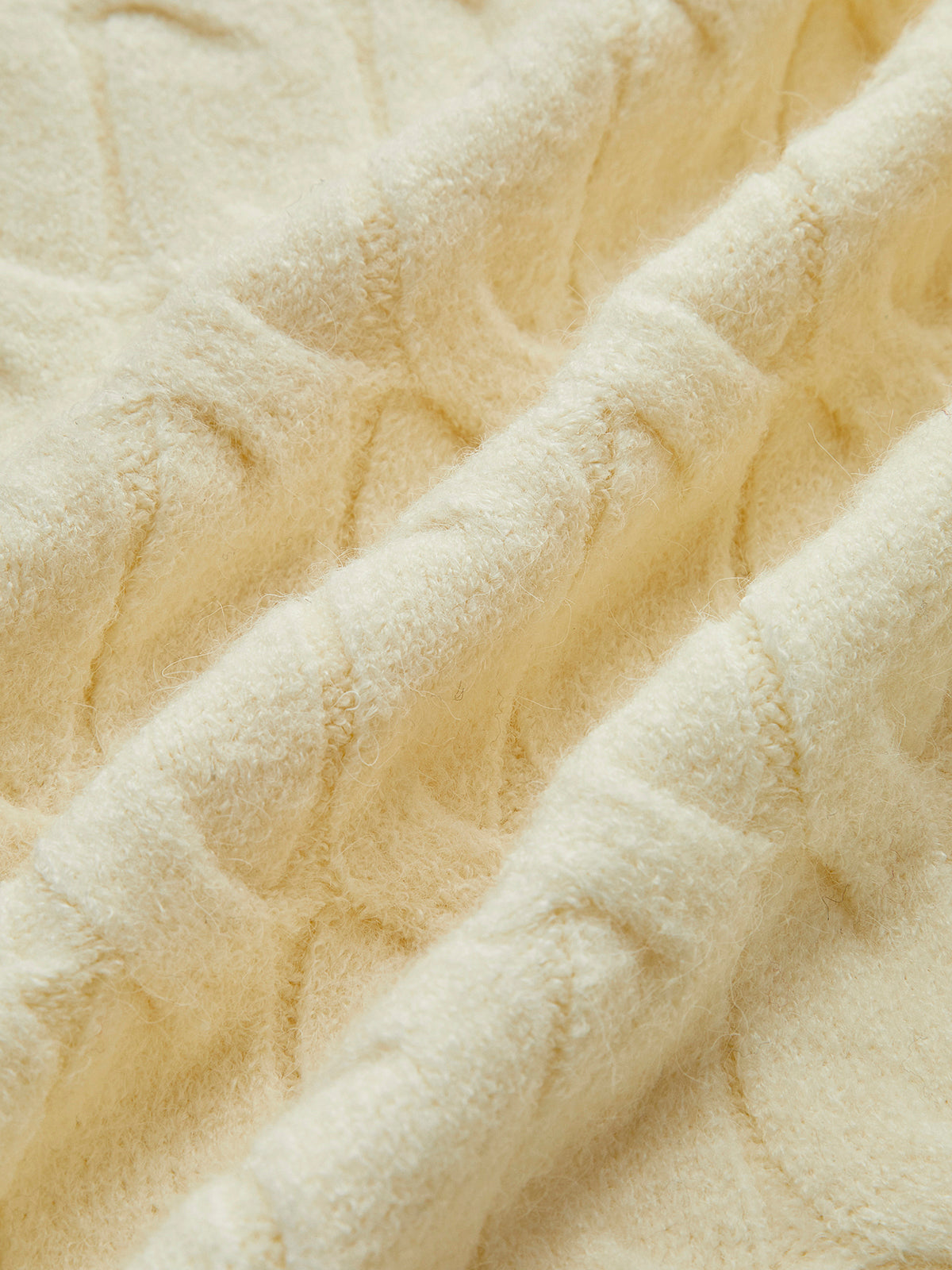 Düğmeli Atkı ve Kablo Kazak