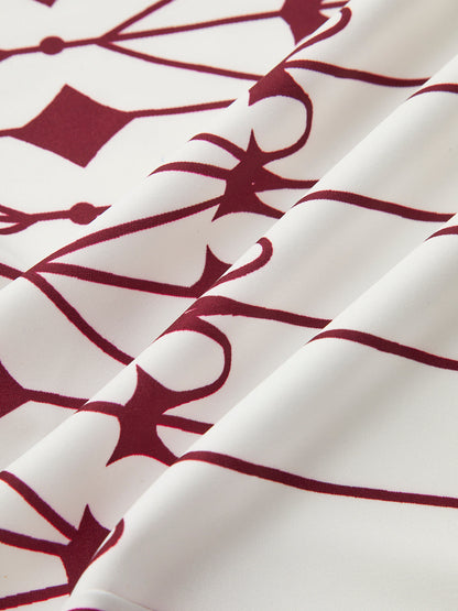 Bohem Dik Yaka Yırtık Elbise