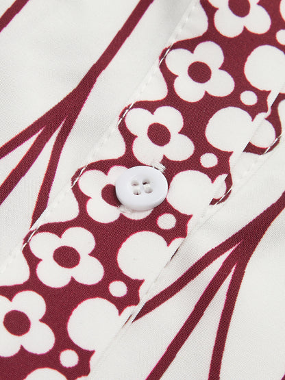 Bohem Dik Yaka Yırtık Elbise