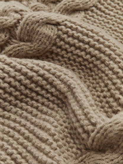 Leisure Yuvarlak Yaka Örgü Kazak