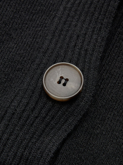 Renk Bloklu Panel Yaka Kazak