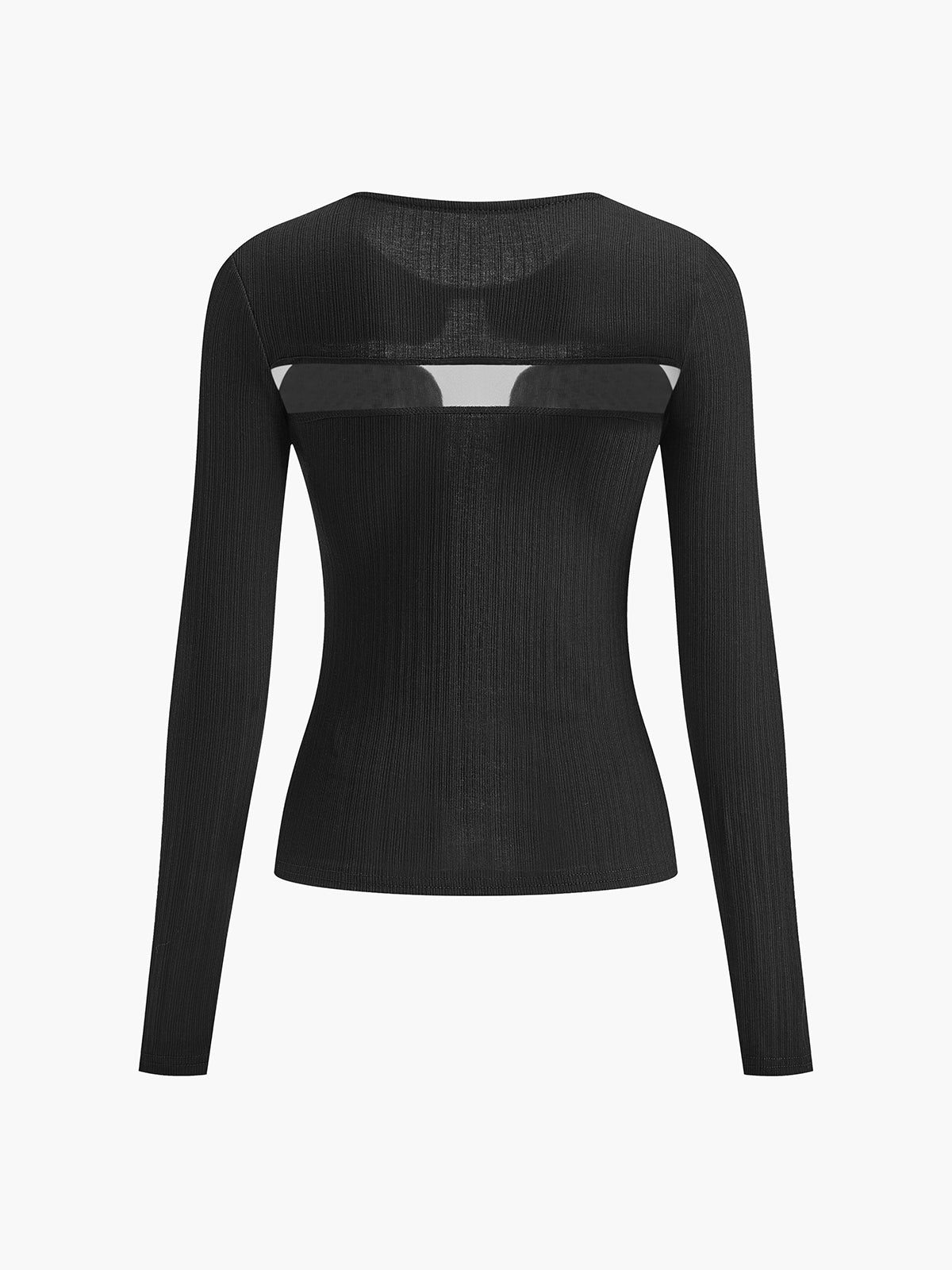 Yarı Şeffaf Seksi İnce Tişört