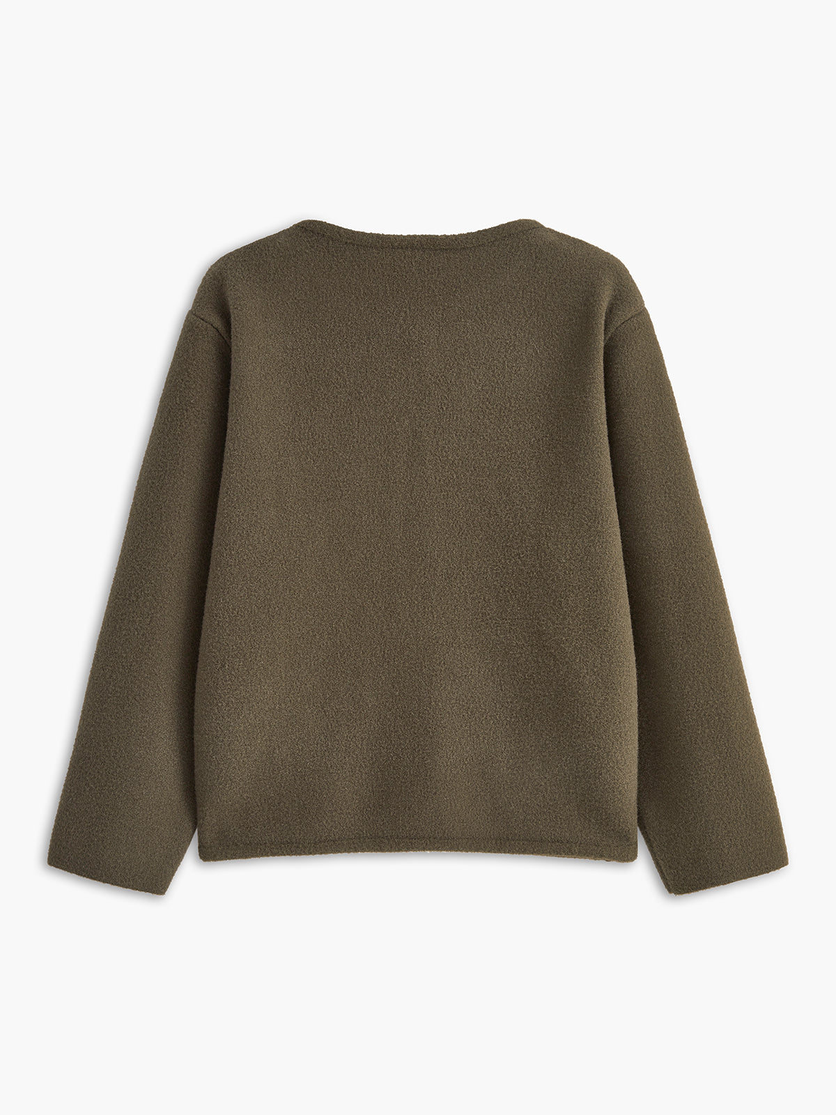 Zarif Düğmeli Cepli Hırka