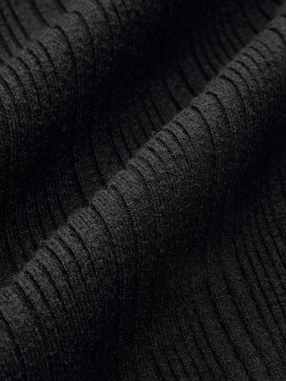 İnci Dekorlu Volanlı Manşetli Örgü Üst