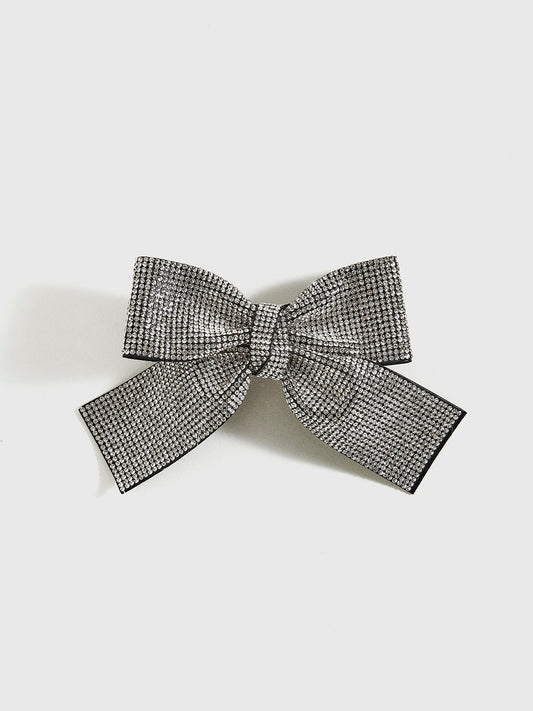 Yapay Elmas Fiyonklu Saç Tokası