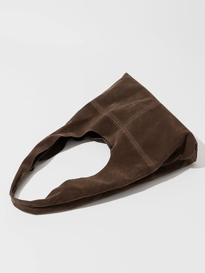 Düğmeli Tokalı Hobo Çanta