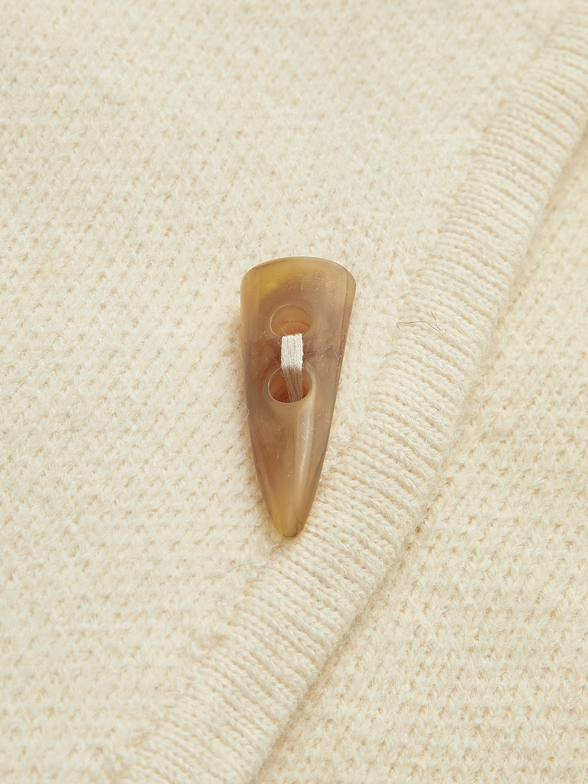 Romantik Düğmeli Drapeli Hırka