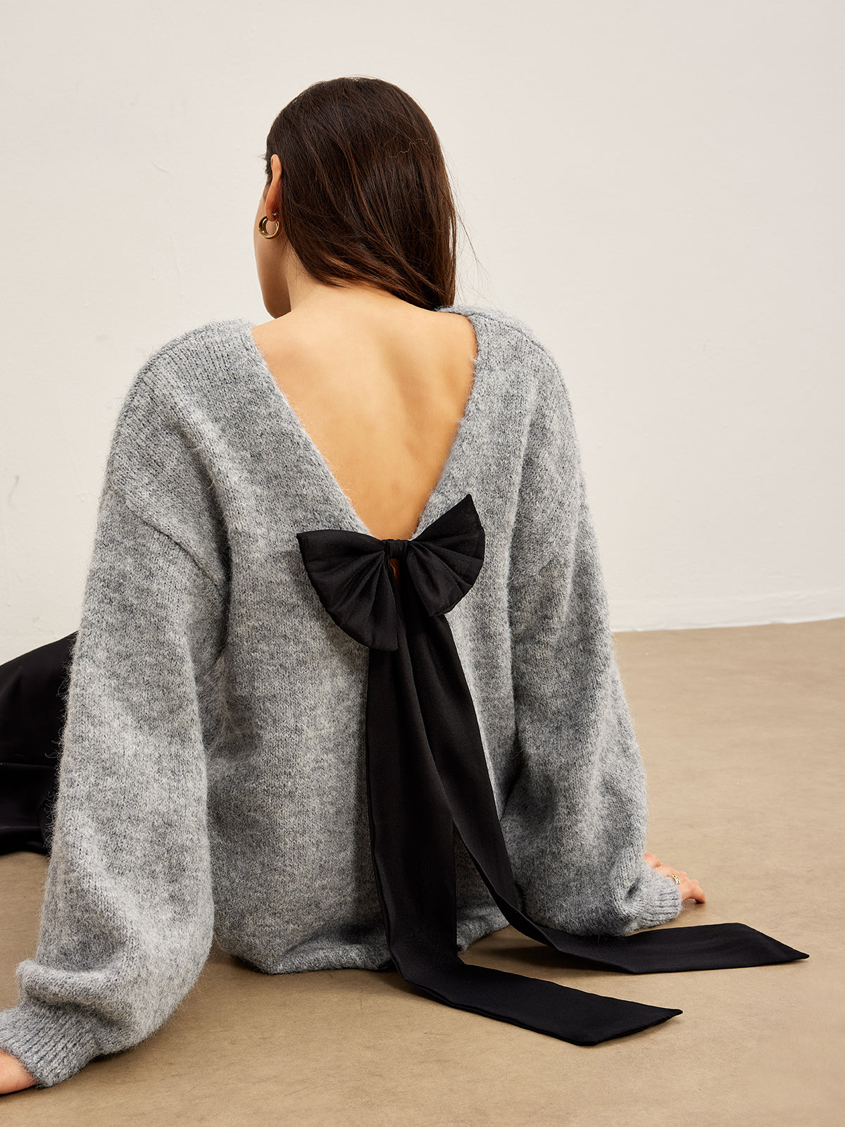 Sırtı Açık Fiyonklu Kazak