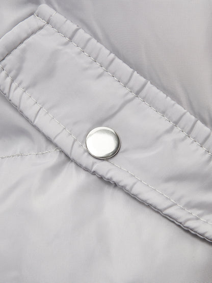 Dik Yaka Kısa Kışlık Ekmek Mont