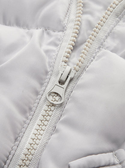 Dik Yaka Kısa Kışlık Ekmek Mont