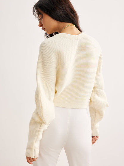 Koyun Paçası Kollu Metal Hırka