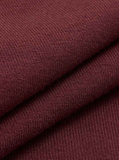 Çapraz Yaka Pileli Sıkılaştırılmış Tişört