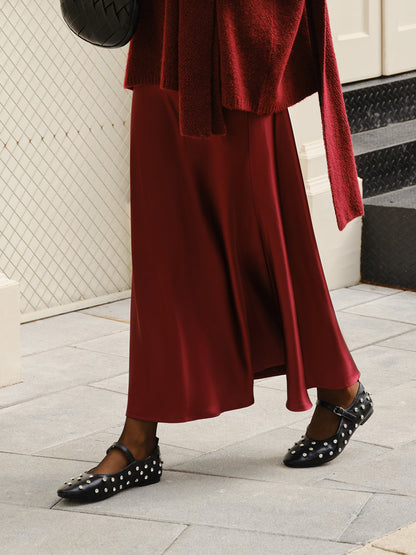 Çivili Tokalı Askılı Mary Jane Bale Ayakkabıları