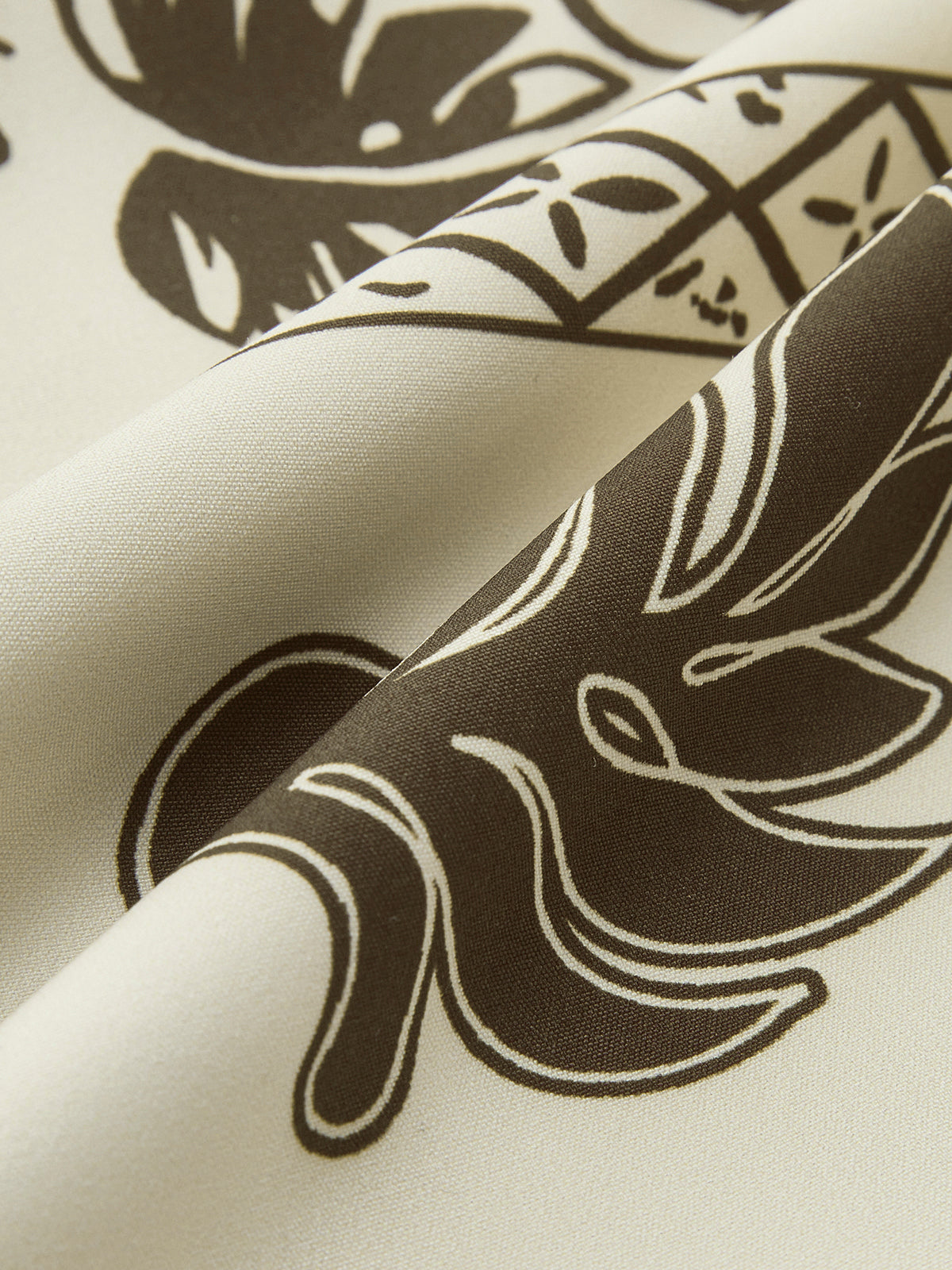 Tropikal Bitki Desenli Tatil Etek Takımı