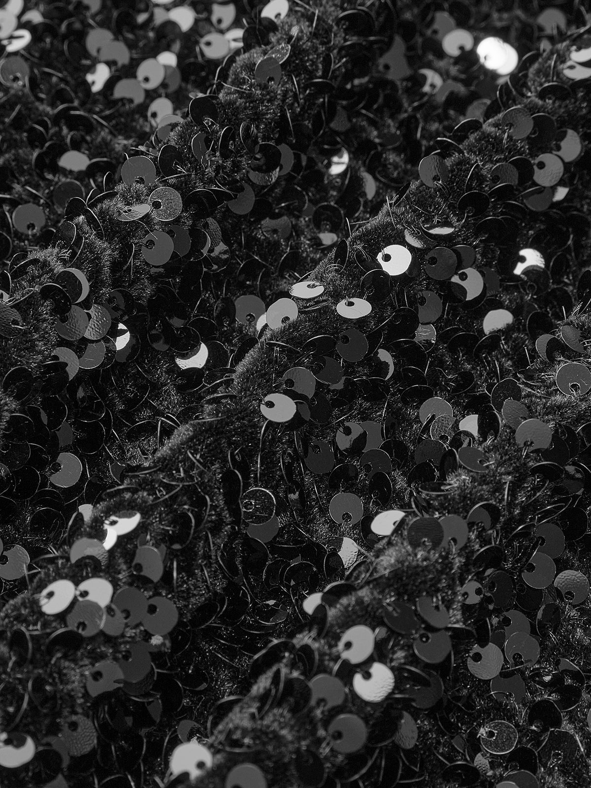 Payetli Kadife Fiyonklu Blazer