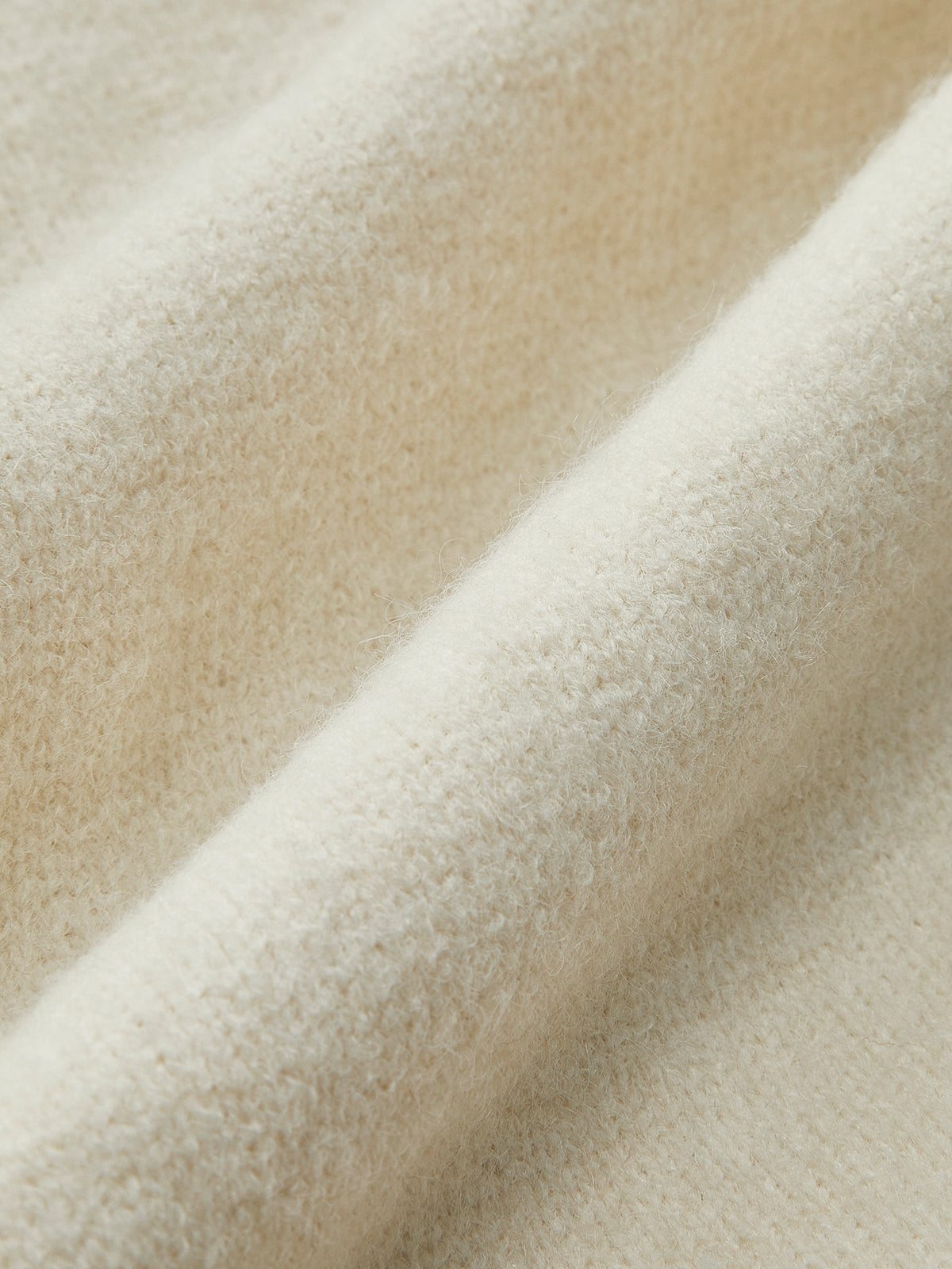 Balıkçı Yaka Kontrast Düğmeli Hırka