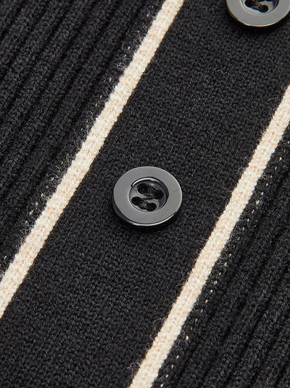 Kemerli Ekose Panelli Kazak Elbise