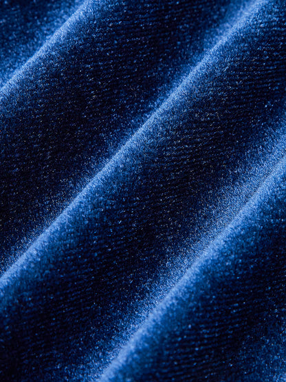 Kadife Fermuarlı Askılı Üst