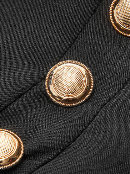 Bud Bel Pileli Panel Mini Etek