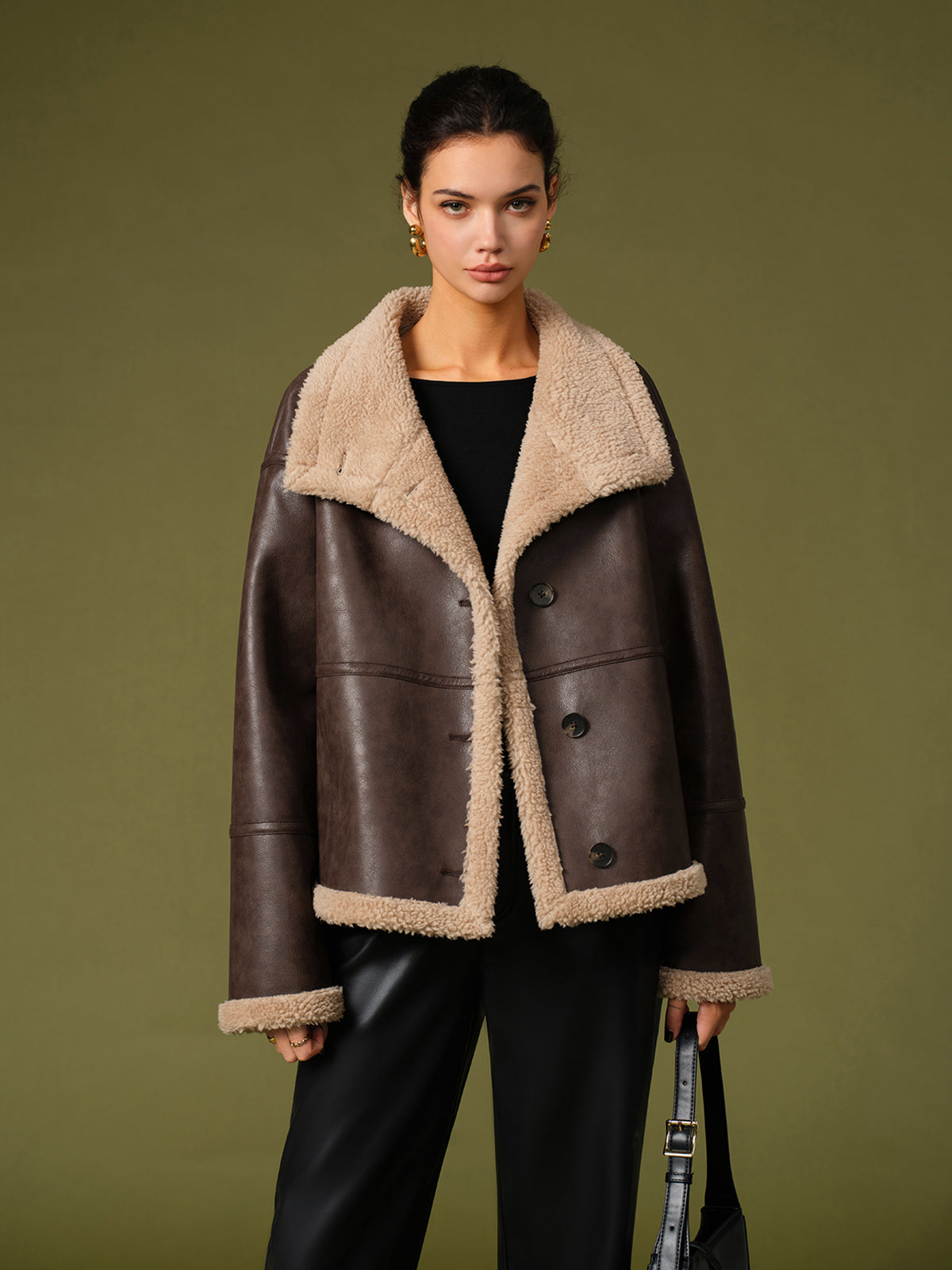 Polar PU Deri Sıcak Ceketler