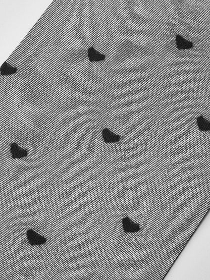 Kalp Desenli Şeffaf Tayt