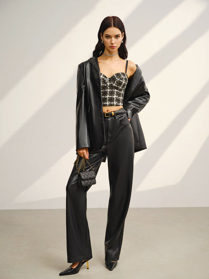 Tatlım Kareli Kısa Atlet Üst