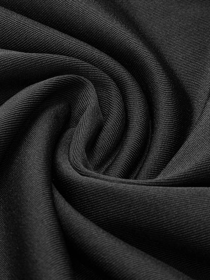 Renk Bloklu Pileli Panel Polo Elbise