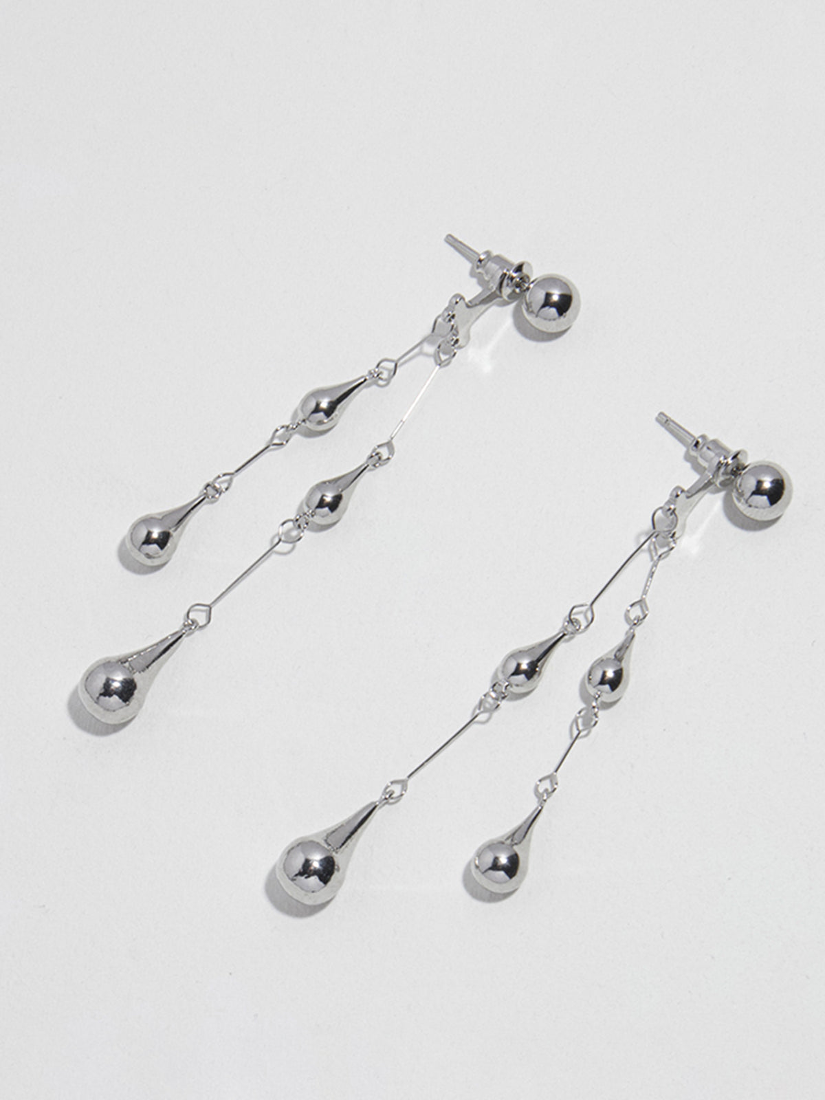 Su Damlası Püskül Küpe