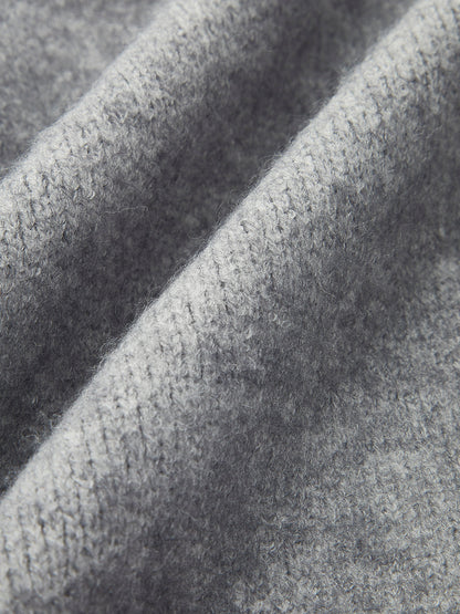 Büyük Boy Açık Yakalı Hırka