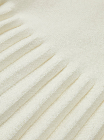 Şık Şemsiye Şeklinde Örgü Etek