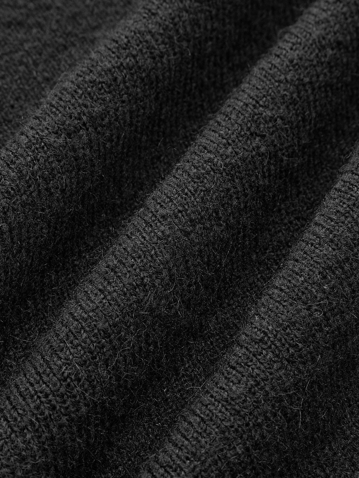 Yün Karışımlı Örgü Çiçekli Hırka