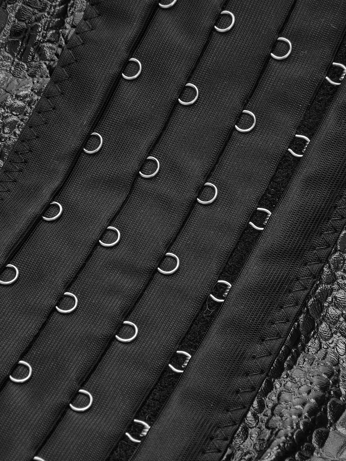 Timsah Desenli Korse Üst