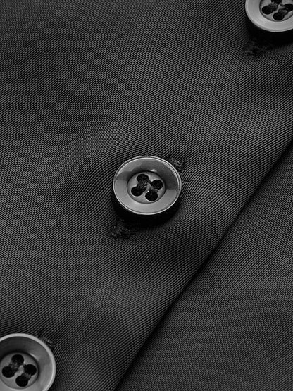 Günlük Düğmeli Ön Askılı Üst