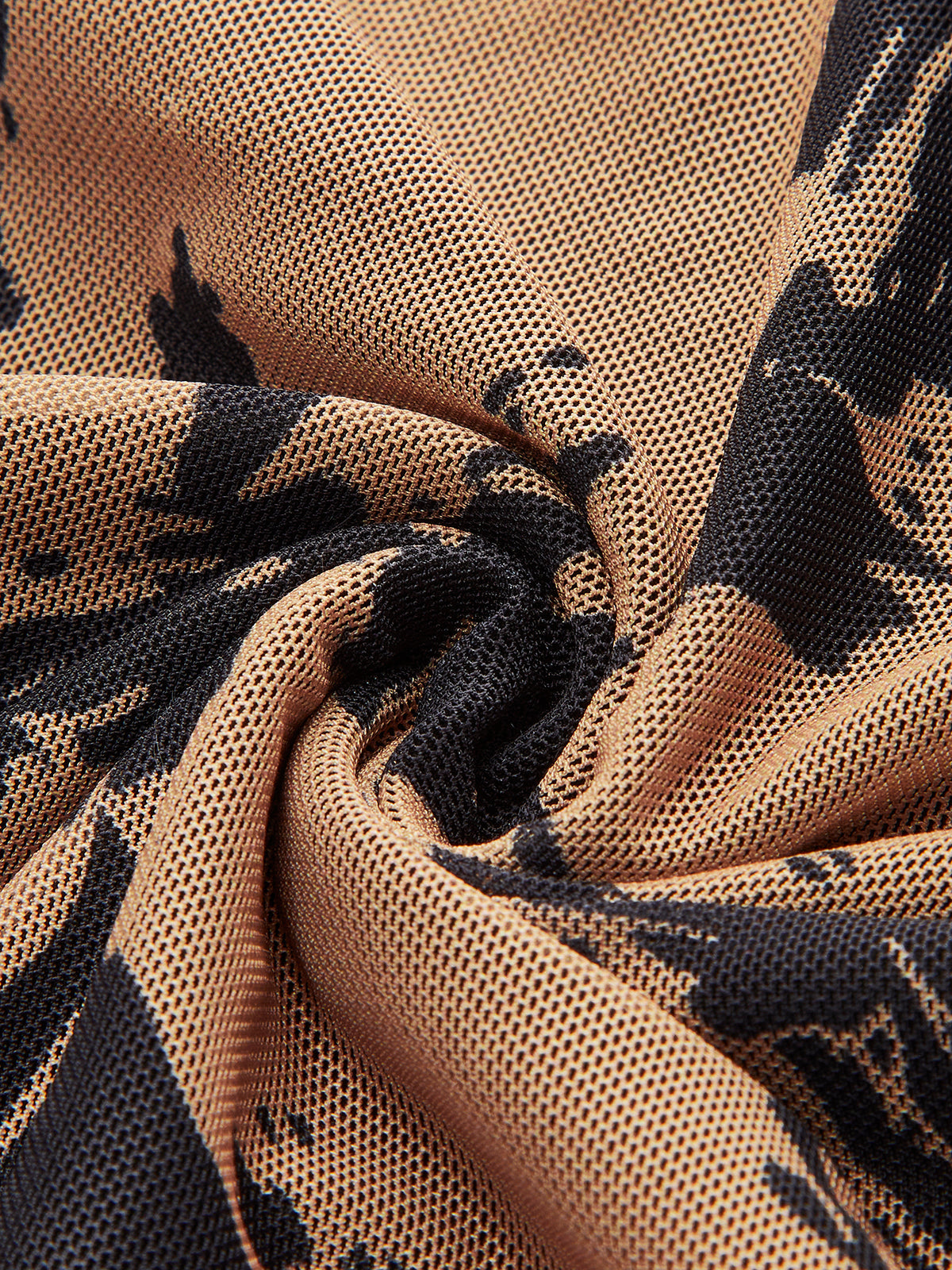 Bohem Baskılı Kapüşonlu Yaka Çiçekli Elbise