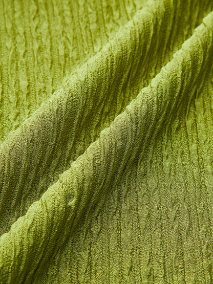 Önü Bükülmüş Tek Omuzlu Bodysuit