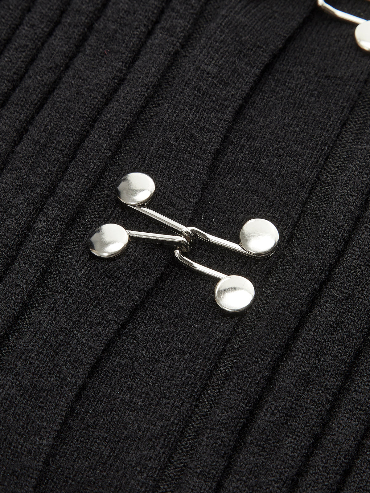 Önü Kancalı İnce Örgü Üst