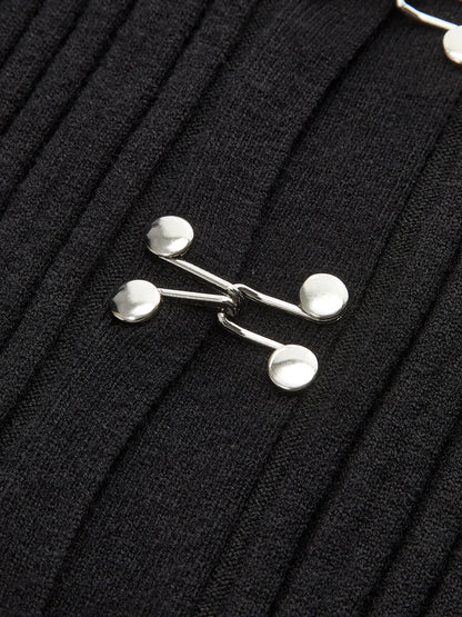 Önü Kancalı İnce Örgü Üst