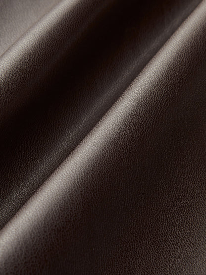 Suni Deri Dar Askılı Elbise