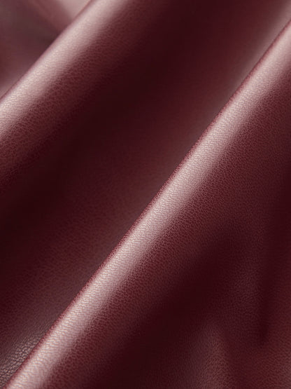 Balıkçı Yaka Suni Deri Büzgülü Atlet