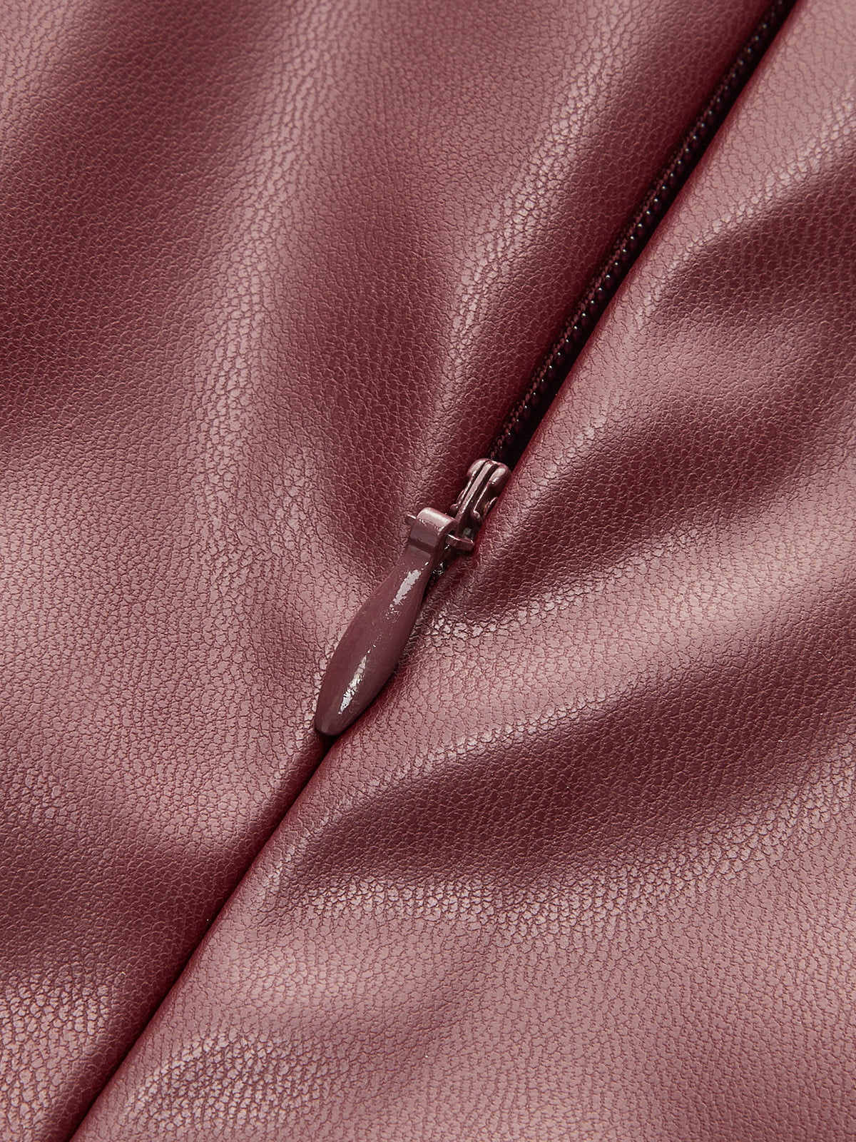 Balıkçı Yaka Suni Deri Büzgülü Atlet