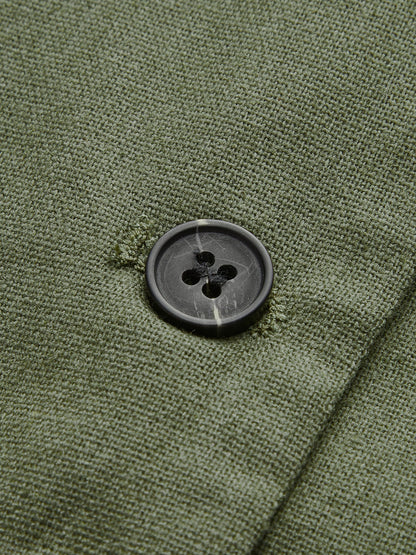 Kemerli V Yaka Düğmeli Şort Takımı