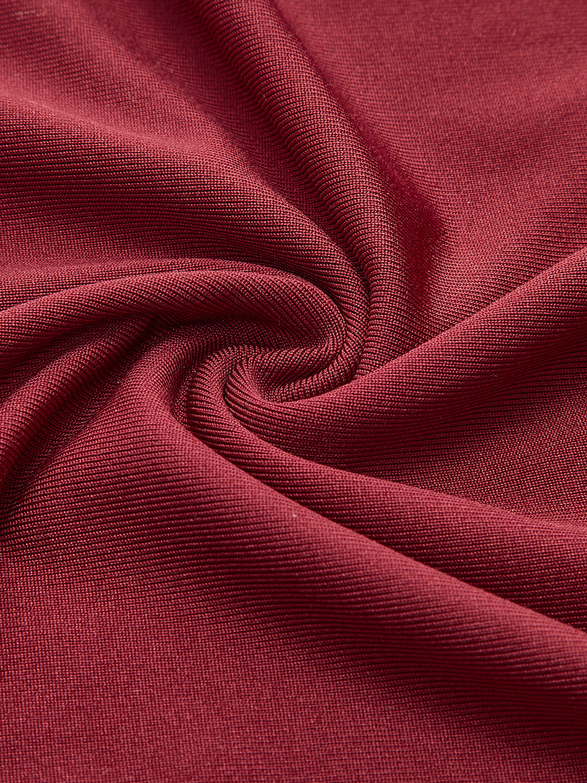 Büzgülü Jersey Slim Uzun Elbise