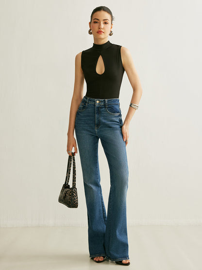 Anahtar Deliği Balıkçı Yaka Üst